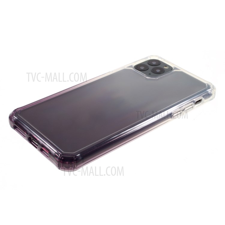 ROAR Gradiente De Cor À Prova De Choque Caso De Telefone TPU Para Iphone 11 Pro 5,8 Polegadas - Roxa-5