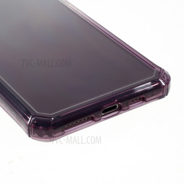 ROAR Gradiente De Cor À Prova De Choque Caso De Telefone TPU Para Iphone 11 Pro 5,8 Polegadas - Roxa-6