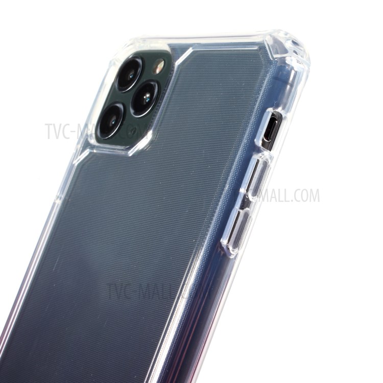 ROAR Gradiente De Cor À Prova De Choque Caso De Telefone TPU Para Iphone 11 Pro 5,8 Polegadas - Roxa-7