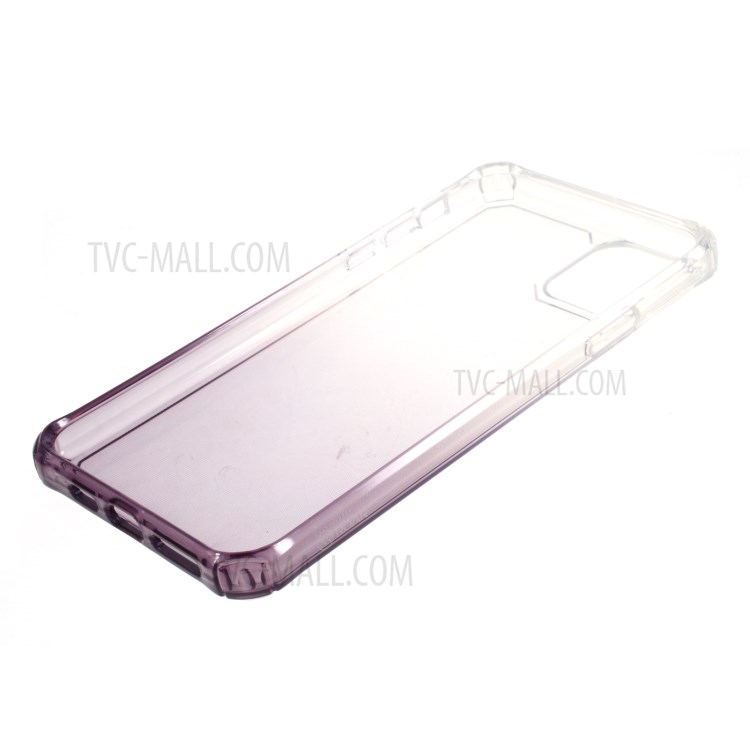 ROAR Gradiente De Cor À Prova De Choque Caso De Telefone TPU Para Iphone 11 Pro 5,8 Polegadas - Roxa-8