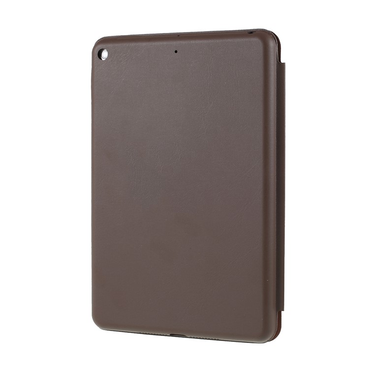 Estuche de Tableta de Cuero Inteligente Trifoliente Para Ipad Mini (2019) 7.9 Pulgadas - Café-7