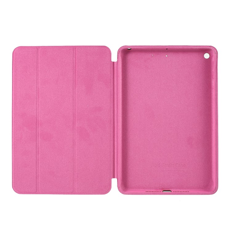 Tri-fold Stand Smart Leather Tablet Case for iPad mini (2019) 7.9 inch - Rose-6