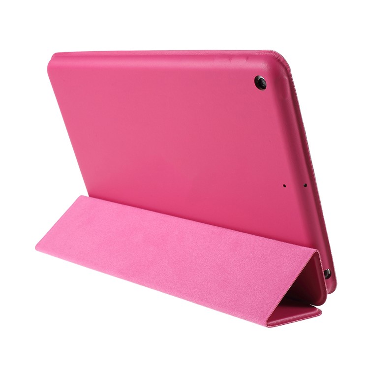 Tri-fold Stand Smart Leather Tablet Case for iPad mini (2019) 7.9 inch - Rose-8