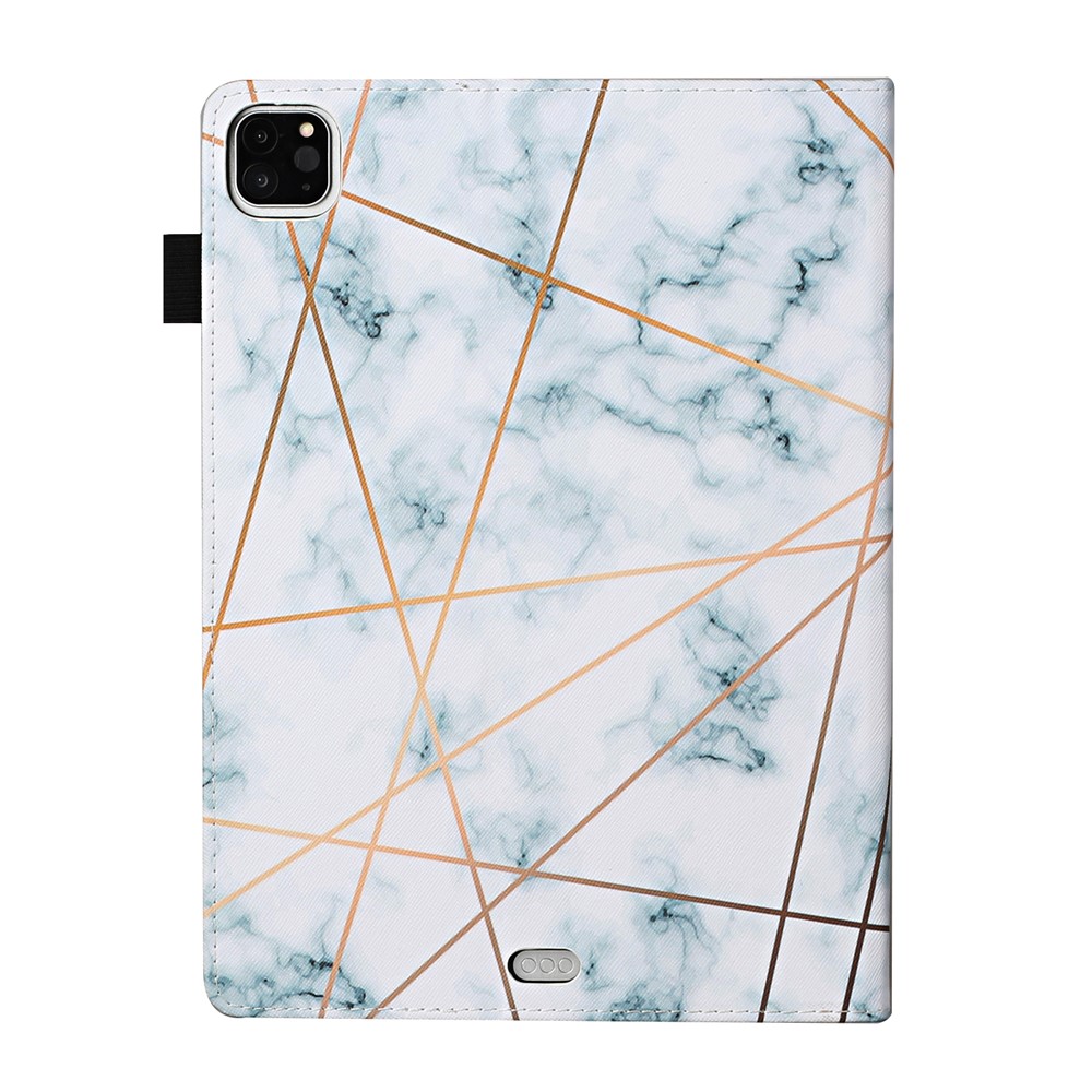 Pattern Printing Leather Card Slots Cover Case for iPad Pro 11-inch (2020)/(2018) - Marbling-3