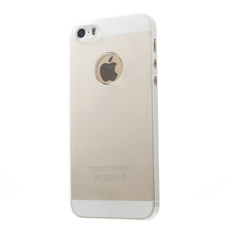 3-in-1 Glaring Piece PC Case Gradient Color TPU Cover for iPhone SE 5s 5 - Rose-6