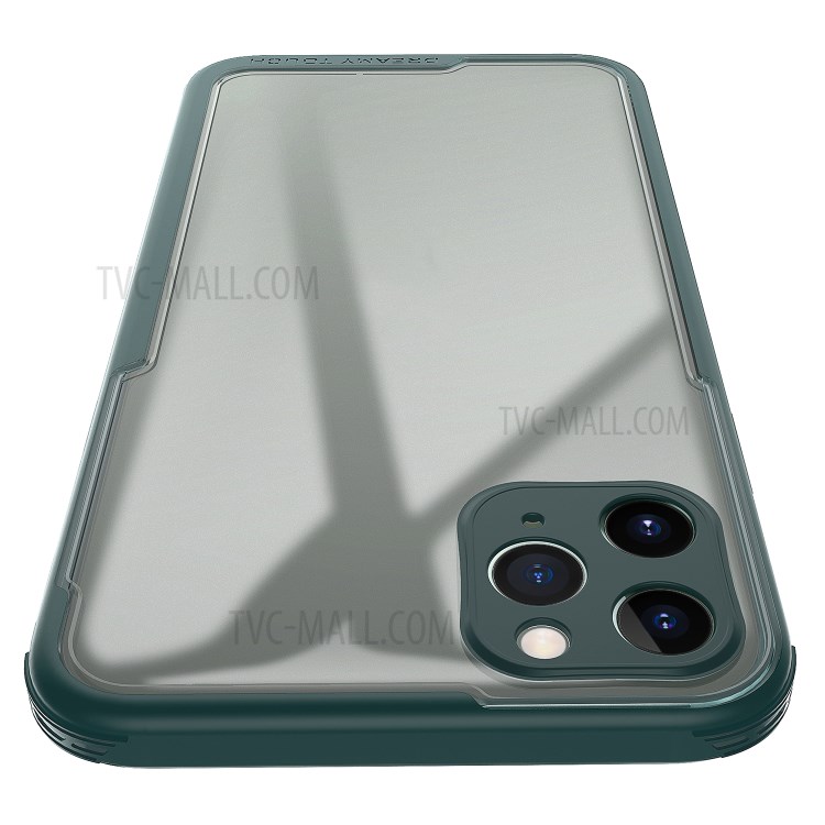 LEEU DESIGN Matte PC +TPU Mobile Phone Cover with Voice Conversion Jack for iPhone 11 Pro 5.8 inch - Green-5