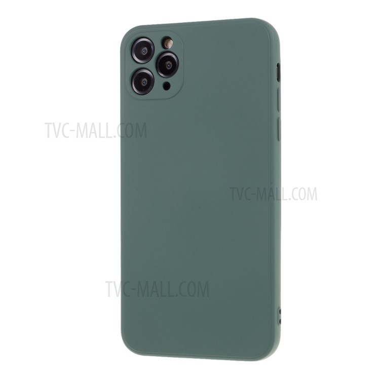 Soft Silicone Protective Case Cover for iPhone 11 Pro Max 6.5 inch - Dark Green-2