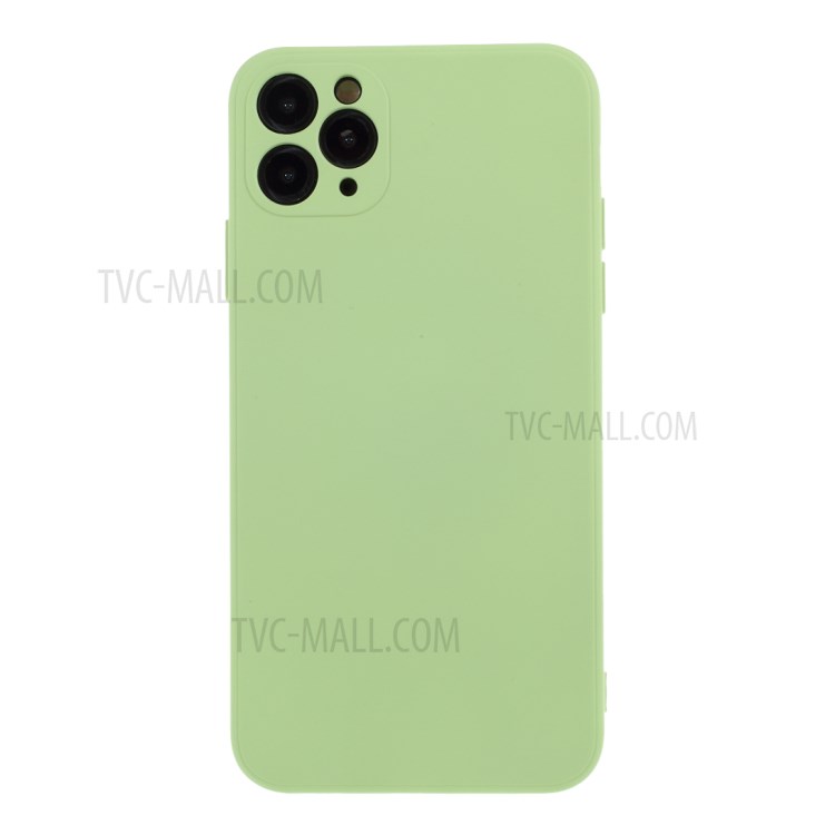 Soft Silicone Protective Case Cover for iPhone 11 Pro Max 6.5 inch - Light Green-1