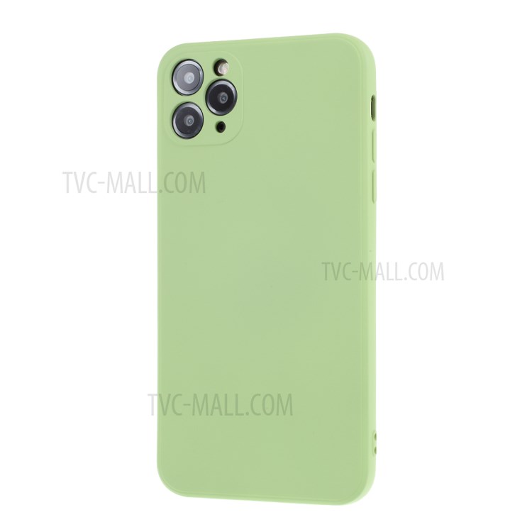 Soft Silicone Protective Case Cover for iPhone 11 Pro Max 6.5 inch - Light Green-2