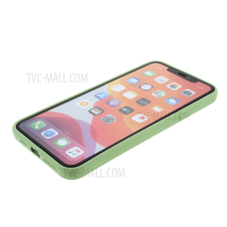 Soft Silicone Protective Case Cover for iPhone 11 Pro Max 6.5 inch - Light Green-5