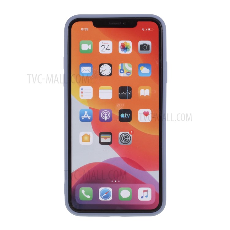 Soft Silicone Protective Case Cover for iPhone 11 Pro Max 6.5 inch - Purple-3