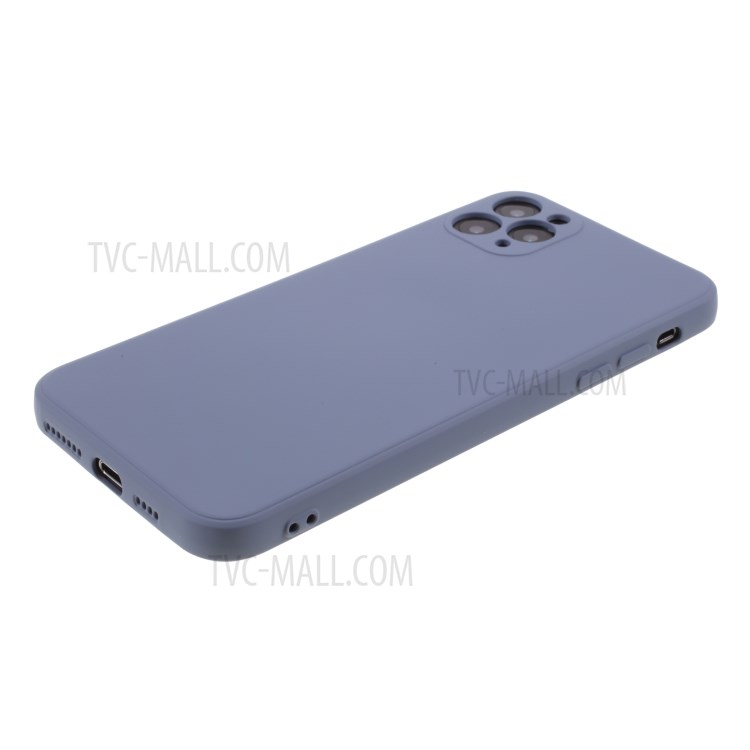 Soft Silicone Protective Case Cover for iPhone 11 Pro Max 6.5 inch - Purple-4