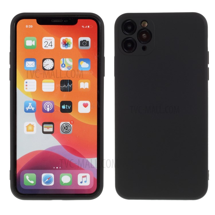 Couverture Étui Souple Téléphone Silicone Pour Apple IPhone 11 Pro 5,8 Pouces - Noir-1