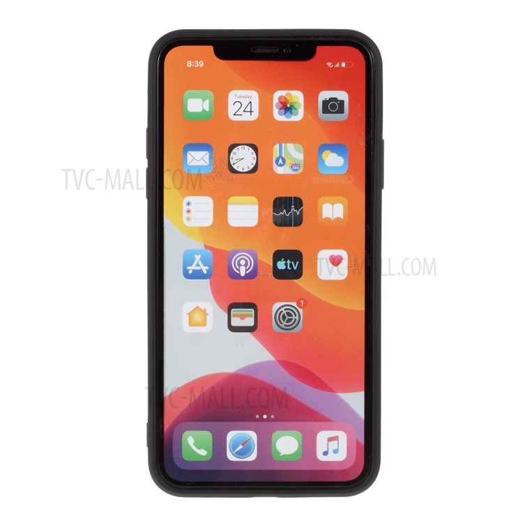 Couverture Étui Souple Téléphone Silicone Pour Apple IPhone 11 Pro 5,8 Pouces - Noir-8