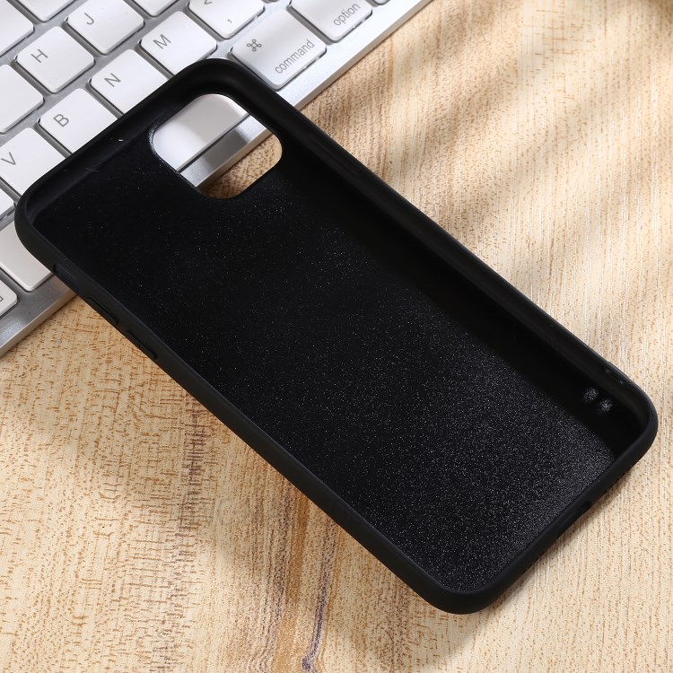 Style Rivet Cuir Enduit PU Cas Hybride TPU PC Pour IPhone Pro 11 Pouces 5,8 - Beige-8