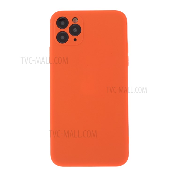 Matte Soft Phone Case Cover for Apple iPhone 11 Pro 5.8 inch Change to 12th Version - Orange-1