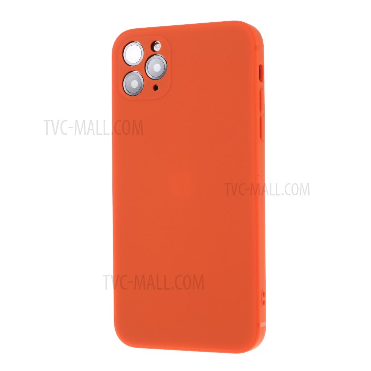 Matte Soft Phone Case Cover for Apple iPhone 11 Pro 5.8 inch Change to 12th Version - Orange-2