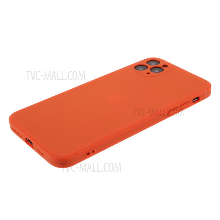 Matte Soft Phone Case Cover for Apple iPhone 11 Pro 5.8 inch Change to 12th Version - Orange-4