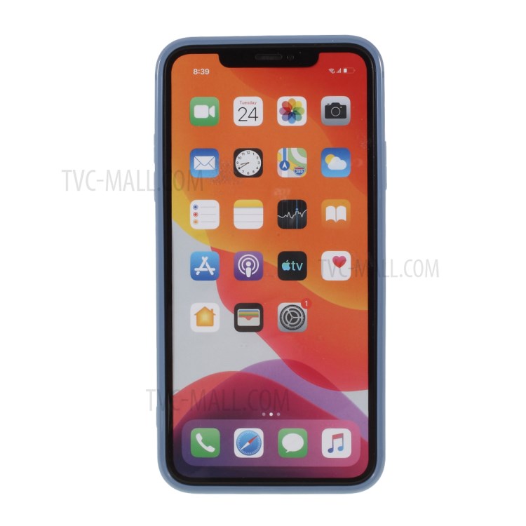 Matte Soft Phone Case Cover for Apple iPhone 11 Pro 5.8 inch Change to 12th Version - Blue-3