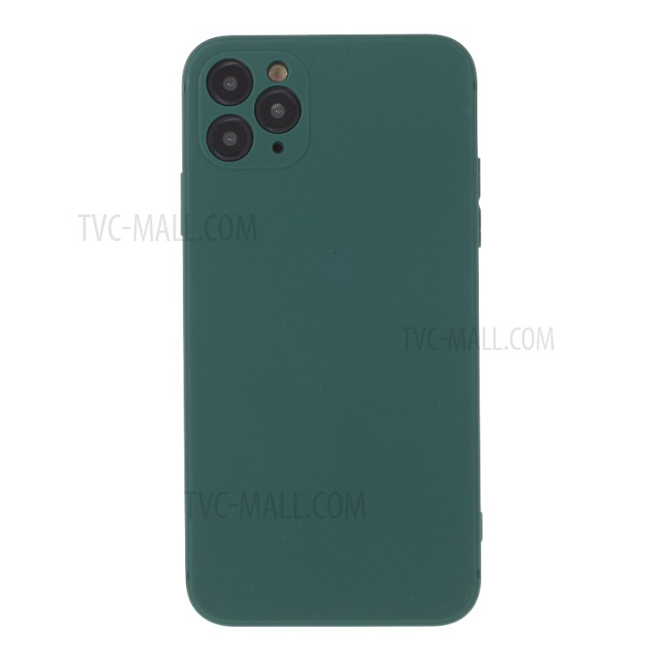 Matte Soft Phone Case Cover for Apple iPhone 11 Pro 5.8 inch Change to 12th Version - Dark Green-1