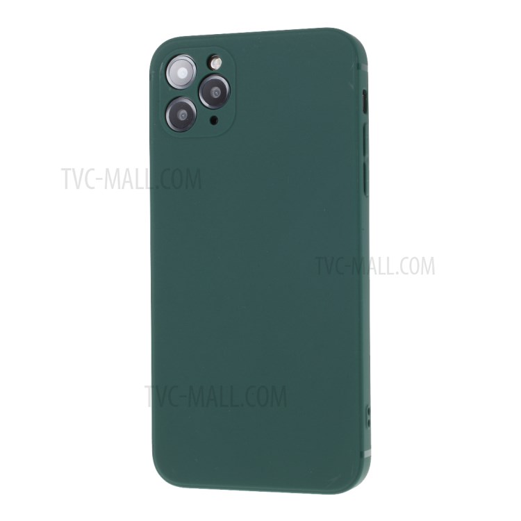 Matte Soft Phone Case Cover for Apple iPhone 11 Pro 5.8 inch Change to 12th Version - Dark Green-2