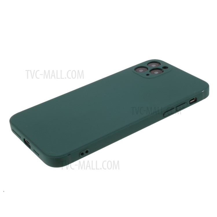 Matte Soft Phone Case Cover for Apple iPhone 11 Pro 5.8 inch Change to 12th Version - Dark Green-4