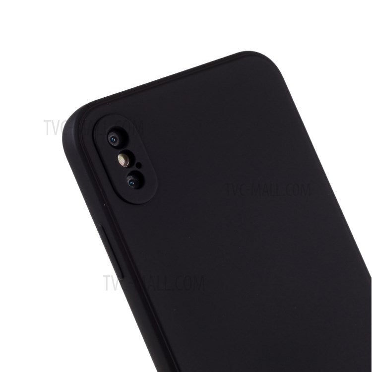 Newly Soft Silicone Protective Case Cover for iPhone XS Max 6.5 inch - Black-3