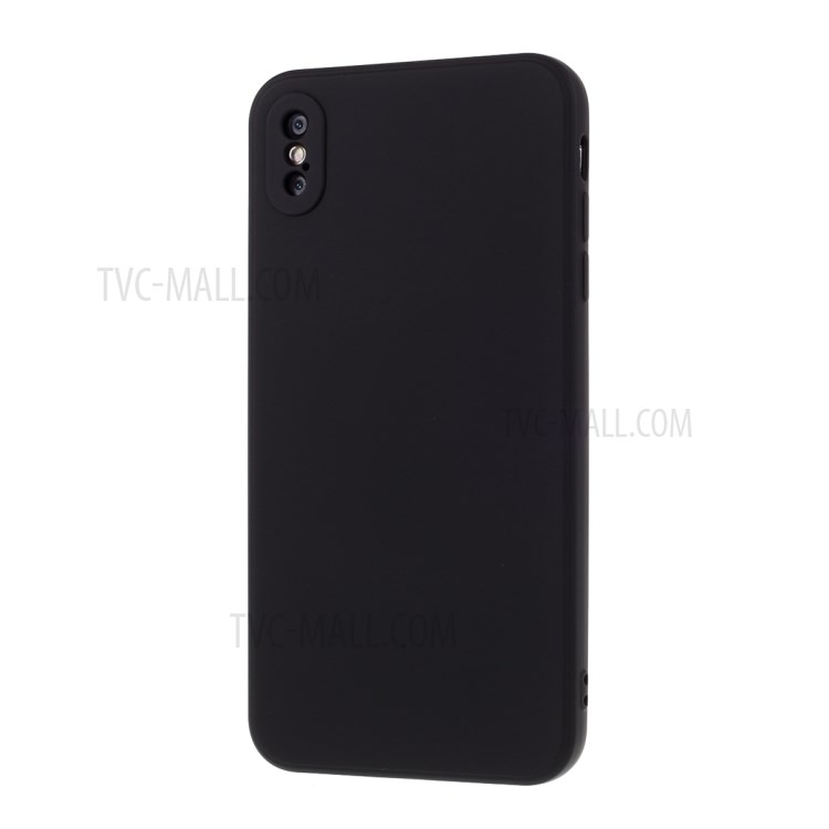 Copertura Della Cassa Del Telefono Nuova Silicone Molle Protettivo Per Iphone X / XS 5,8 Pollici - Nero-2
