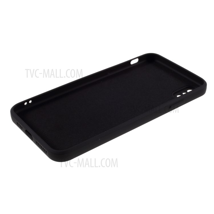 Copertura Della Cassa Del Telefono Nuova Silicone Molle Protettivo Per Iphone X / XS 5,8 Pollici - Nero-7