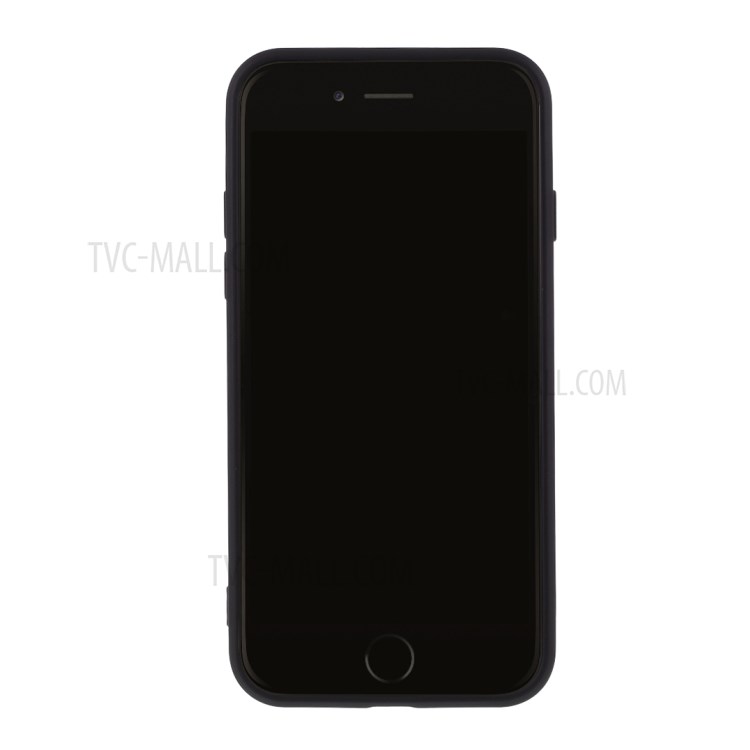 Newly Soft Silicone Case Protective Cover for iPhone 7/8/SE (2nd Generation) - Black-3