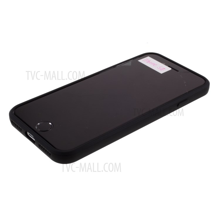 Newly Soft Silicone Case Protective Cover for iPhone 7/8/SE (2nd Generation) - Black-5