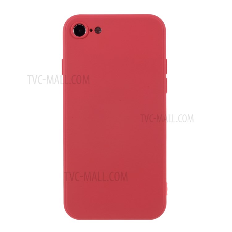 Newly Soft Silicone Case Protective Cover for iPhone 7/8/SE (2nd Generation) - Red-1