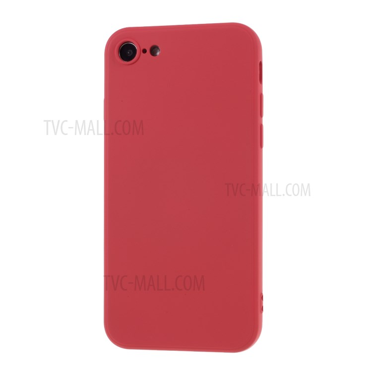 Newly Soft Silicone Case Protective Cover for iPhone 7/8/SE (2nd Generation) - Red-2