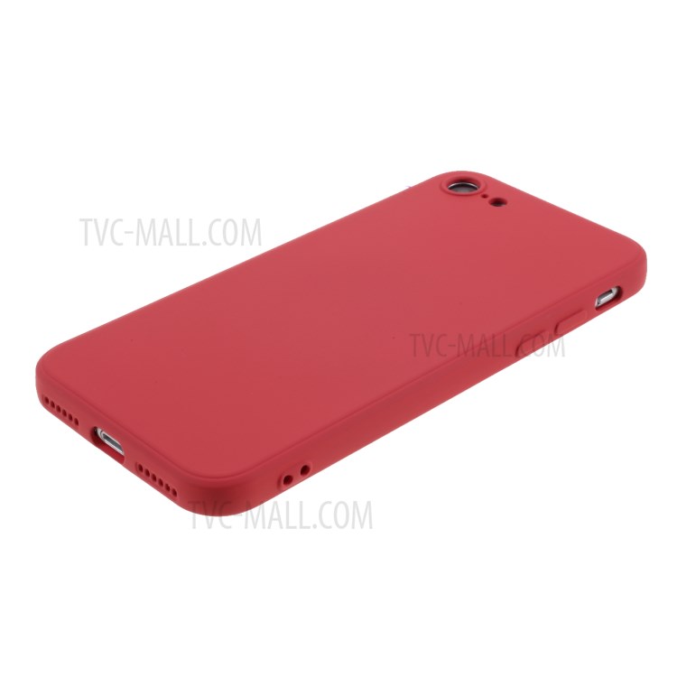 Newly Soft Silicone Case Protective Cover for iPhone 7/8/SE (2nd Generation) - Red-4