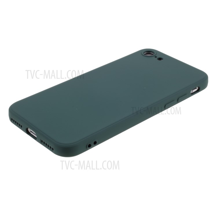Newly Soft Silicone Case Protective Cover for iPhone 7/8/SE (2nd Generation) - Dark Green-4