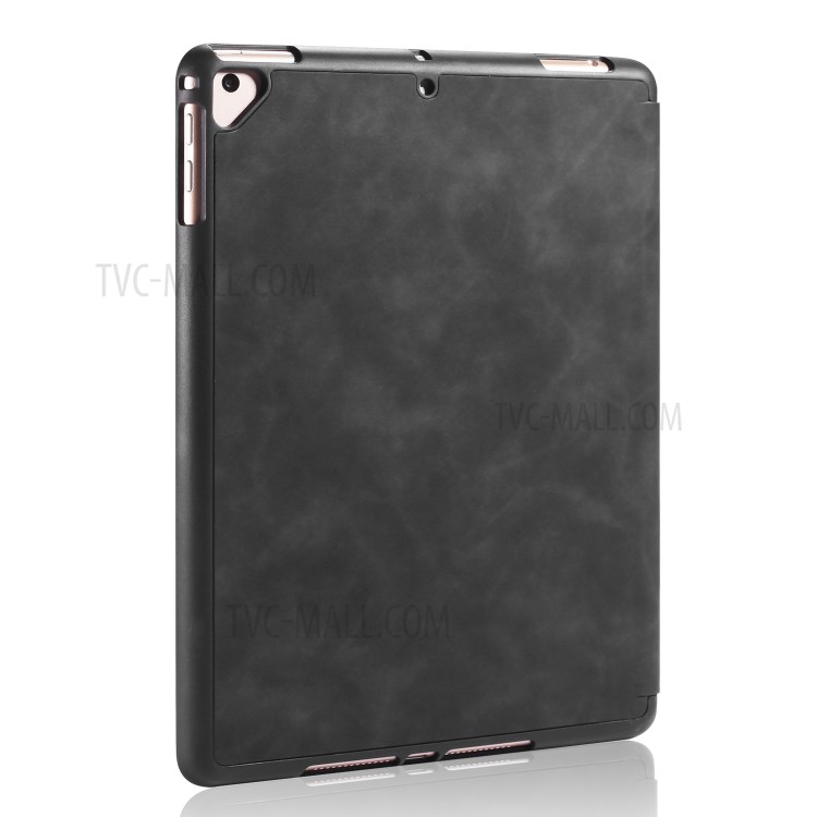 DG. MING Voir Série Sillage Automatique & Cas De Téléphone En Cuir De Sommeil Pour Apple IPad 9,7 Pouces (2018) / IPad De 9,7 Pouces (2017) - Noir-10