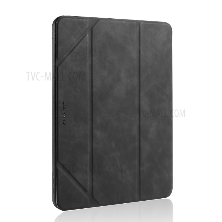 DG. MING Voir Série Sillage Automatique & Cas De Téléphone En Cuir De Sommeil Pour Apple IPad 9,7 Pouces (2018) / IPad De 9,7 Pouces (2017) - Noir-6