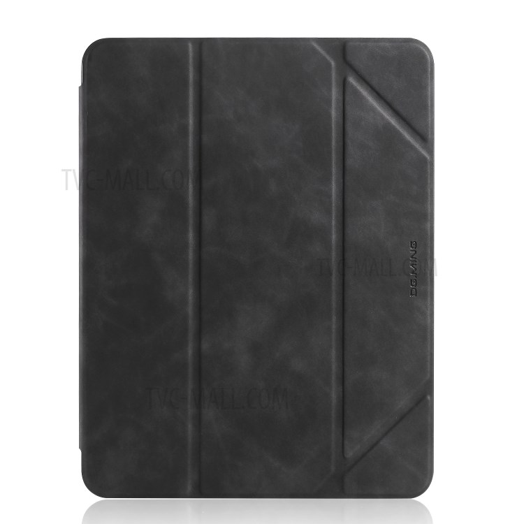 DG.MING See Series Auto Wake & Sleep Leather Phone Case for Apple iPad 9.7-inch (2018)/iPad 9.7-inch (2017) - Black-8