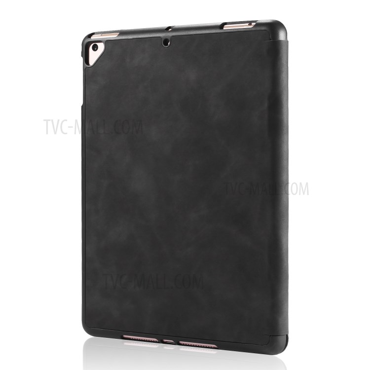 DG. MING Voir Série Sillage Automatique & Cas De Téléphone En Cuir De Sommeil Pour Apple IPad 9,7 Pouces (2018) / IPad De 9,7 Pouces (2017) - Noir-9