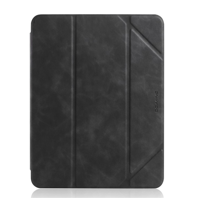 Dg. Ming Voir Série Case Auto Wake & Coque en Cuir de Sommeil Pour Ipad 10.2 (2021) / (2020) / (2019) - le Noir