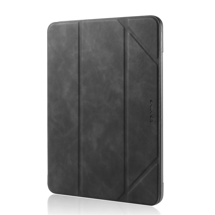 Dg. Ming Vedi Series Case Auto Wake & Sleep Leather Shell Per Ipad 10.2 (2021)/(2020)/(2019) - Nero