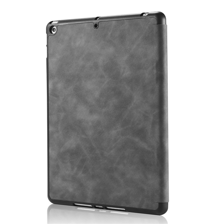 Dg. Ming Voir Série Case Auto Wake & Coque en Cuir de Sommeil Pour Ipad 10.2 (2021) / (2020) / (2019) - Gris-13