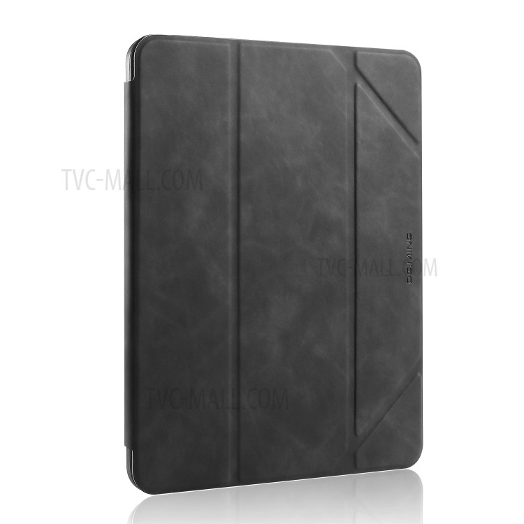 DG.MING See Series Cover Auto Wake & Sleep Leather Shell for Apple iPad Air 10.5 inch (2019) - Black-6