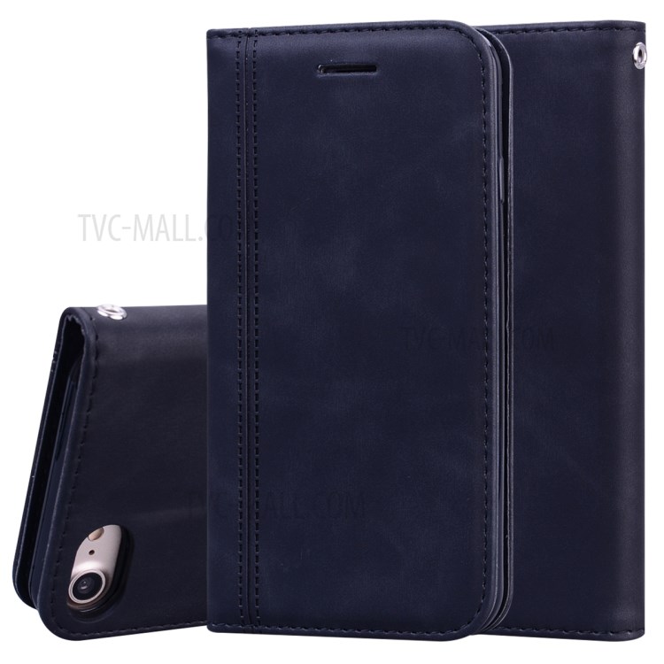 Business Style Magnetic Special Leather Case for iPhone 7/8/SE (2nd Generation) - Black-1