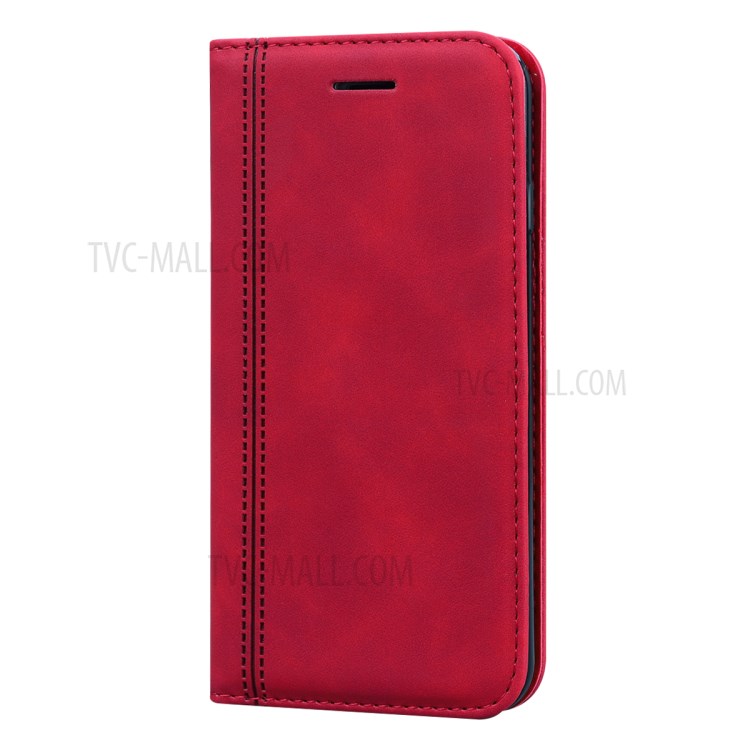 Business Style Magnetic Special Leather Case for iPhone 7/8/SE (2nd Generation) - Red-3
