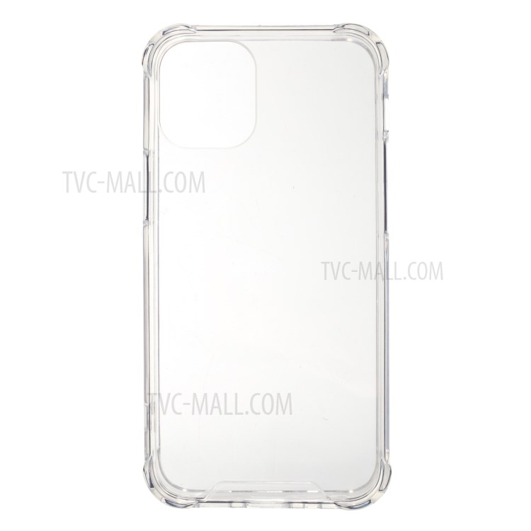 Shockproof Clear Acrylic Back + TPU Edge Hybrid Shell Case for iPhone 12 5.4 inch-5