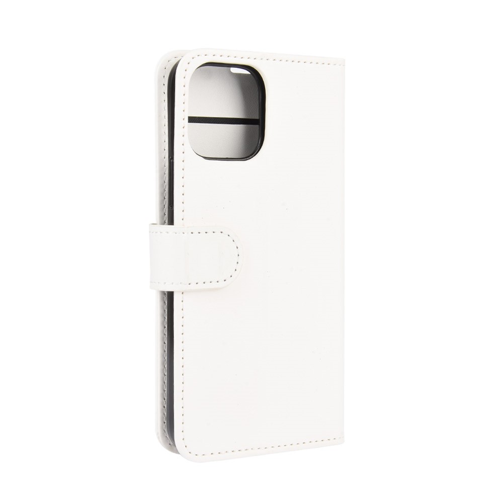 Crazy Horse Wallet Leather Stand Cell Phone Case for iPhone 12 Max 6.1 inch - White-6