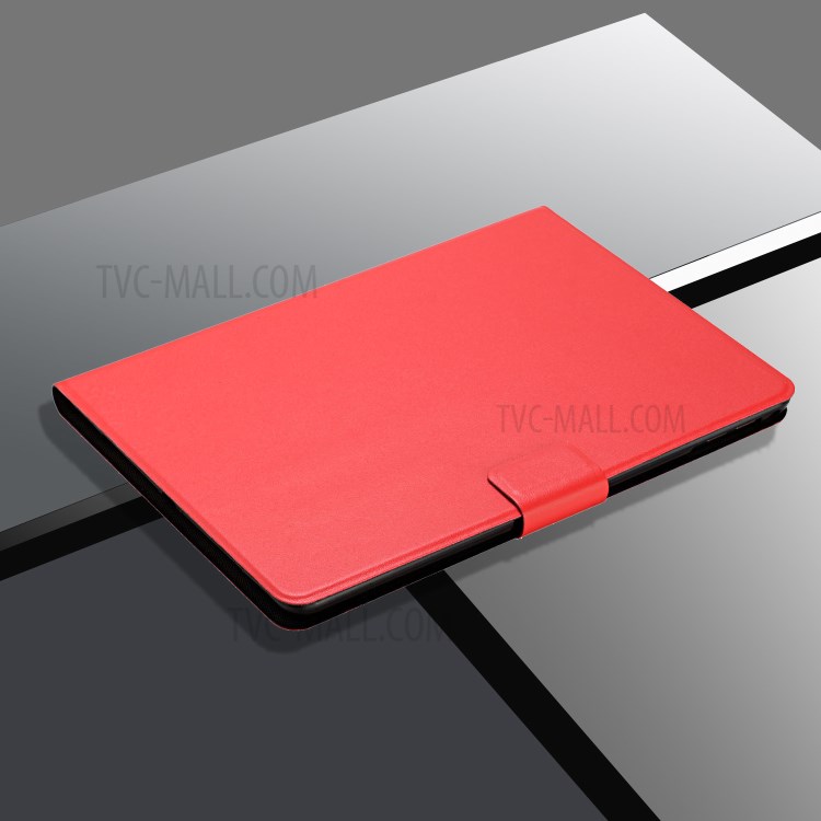 Auto Wake Sleep Stand Smart Leather Tablet Cover for iPad Pro 11-inch (2018) / iPad Pro 11-inch (2020) - Red-7