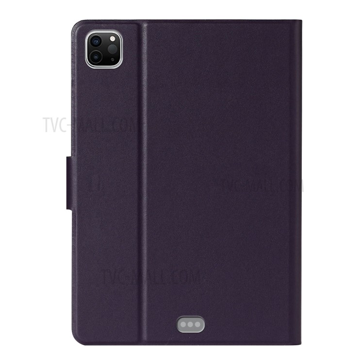 Auto Wake Sleep Stand Smart Leather Tablet Cover for iPad Air (2020)/Pro 11-inch (2020) (2018) - Purple-2