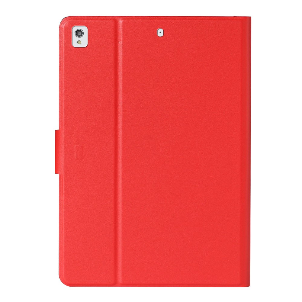Auto Wake Sleep Stand Smart Leather Tablet Cover for iPad 10.2 (2020) (2019) / iPad Pro 10.5-inch (2017) / iPad Air 10.5 inch (2019) - Red-2